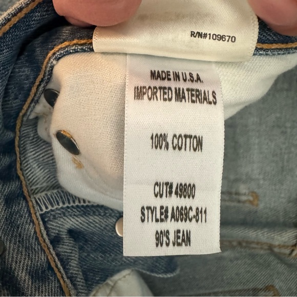 AGOLDE 90s Mid Rise Straight Fit Jeans - Picture 9 of 13